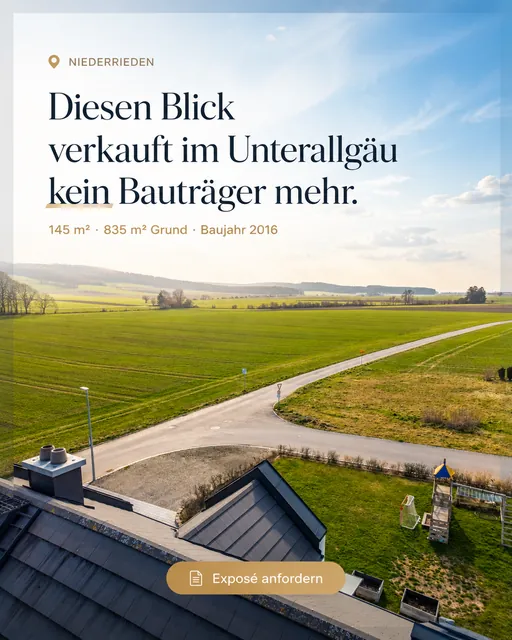 Anzeigenkarte Diamant Immobilien: niederrieden blick