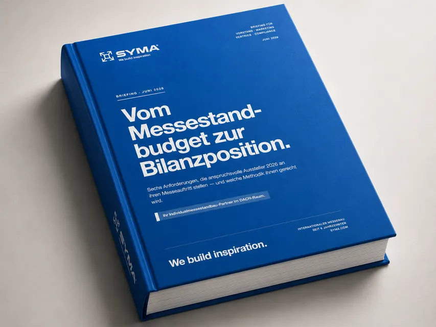 Messe-Briefing 2026, Buch-Mockup